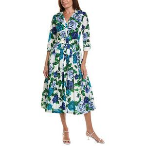 Samantha Sung Womens  Audrey Shirtdress